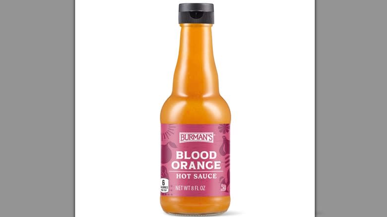 Burman's blood orange hot sauce