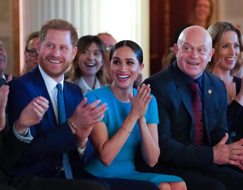 <h1 class="title">The Duke And Duchess Of Sussex Attend The Endeavour Fund Awards</h1><cite class="credit">Getty Images</cite>