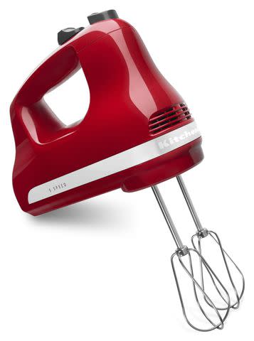 Courtesy of Amazon KitchenAid KHM512ER 5-Speed Ultra Power Hand Mixer