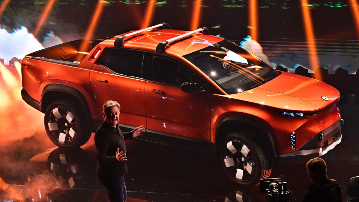 Fisker unveils electric pickup truck with 'huge potential' CEO says