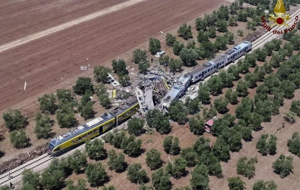Deadly train collision in southern Italy