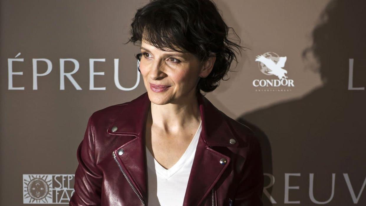 Juliette Binoche lors de la première du film 