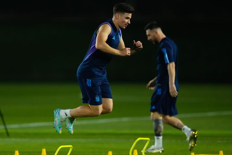 El último entrenamiento de la Selección