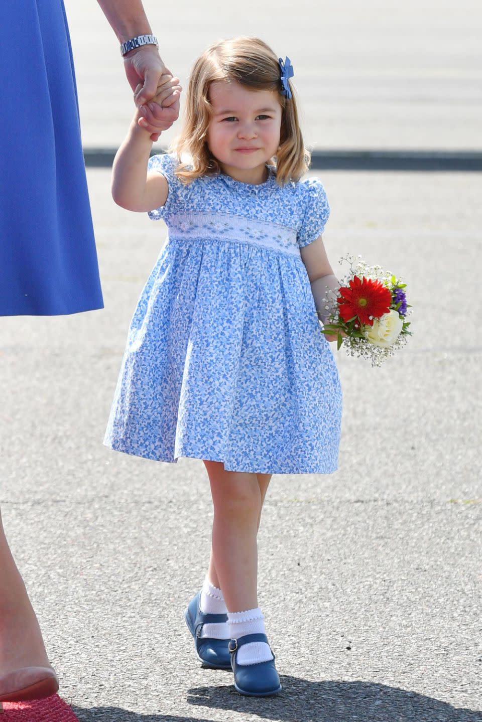 Princess Charlotte's future kids won't have a royal title. Photo: Getty Images