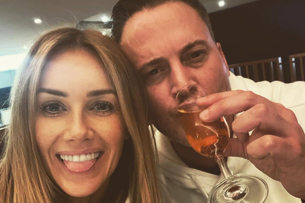 Laura Anderson has revealed her thanks to a Saint for looking out for her boyfriend Gary Lucy  (Instagram)