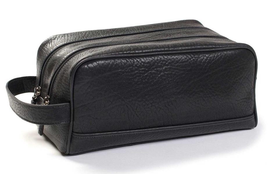 Leatherology Double Zip Toiletry Bag