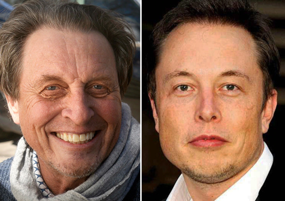 Errol y Elon Musk / Cortesía