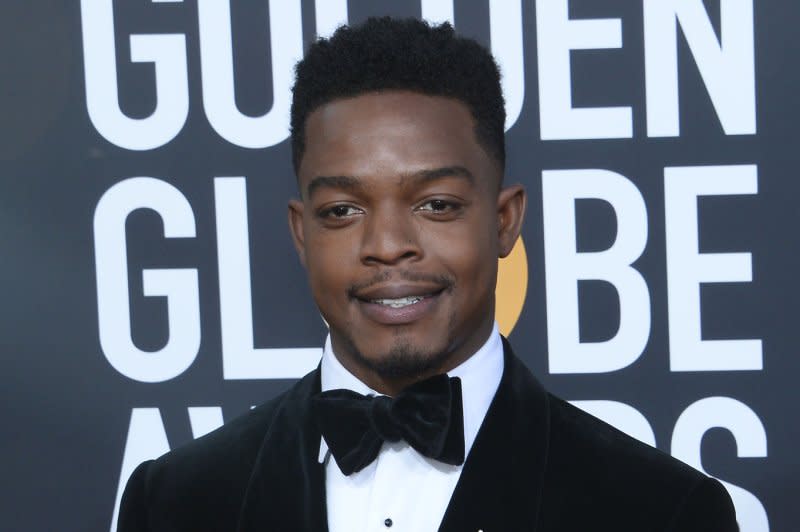 Stephan James attends the Golden Globe Awards in 2019. File Photo by Jim Ruymen/UPI