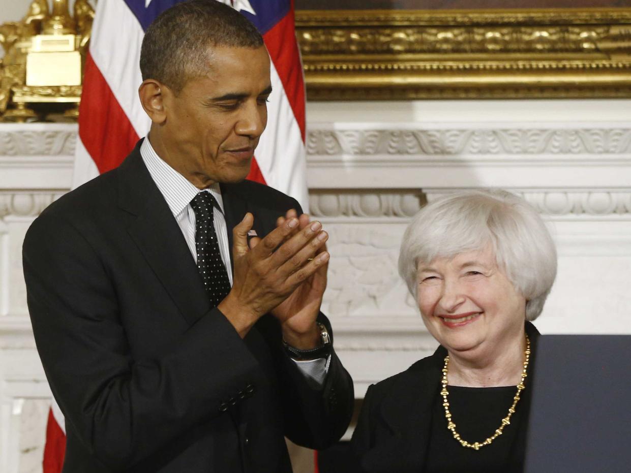 barack obama janet yellen