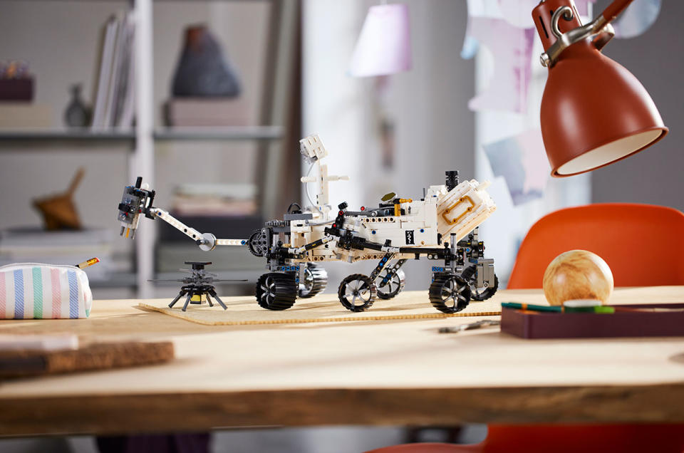 The Lego Technic NASA Mars Rover Perseverance model is designed to encourage children to learn more about engineering.
