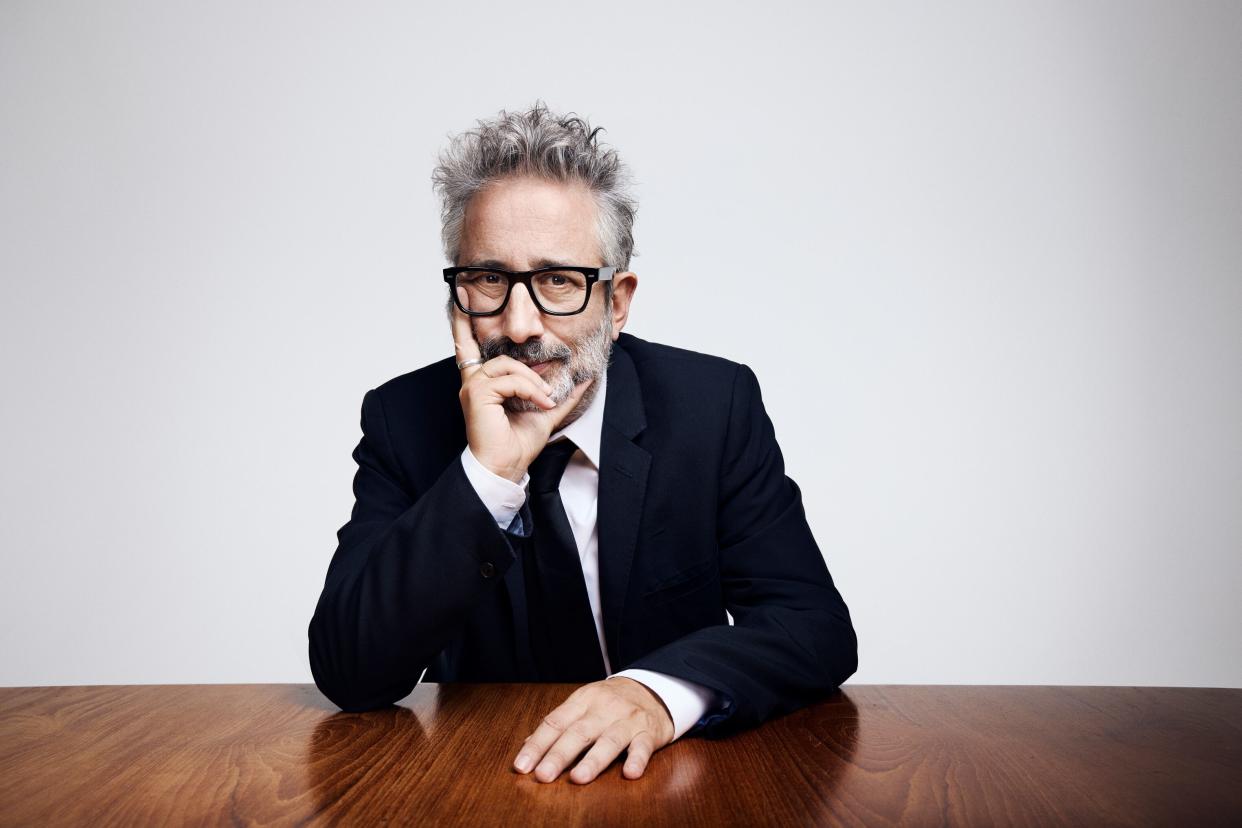 David Baddiel looks at antisemitism in his documentary. (Channel 4)