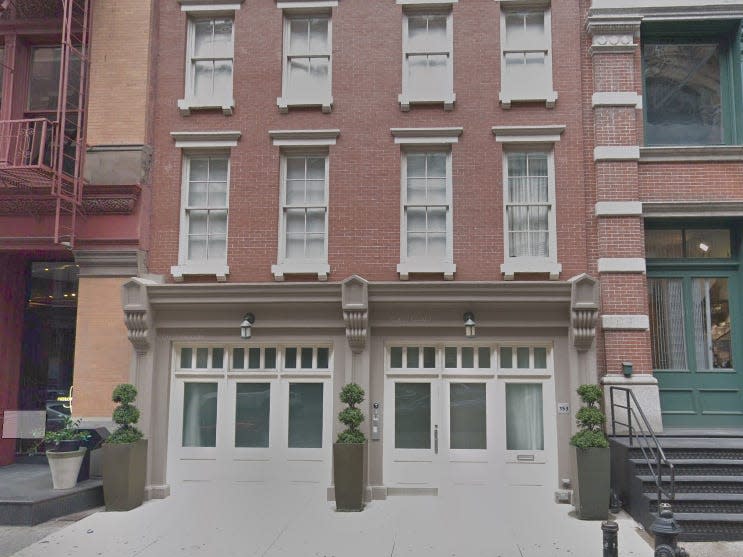Taylor Swift's townhouse at 153 Franklin St. in Tribeca.