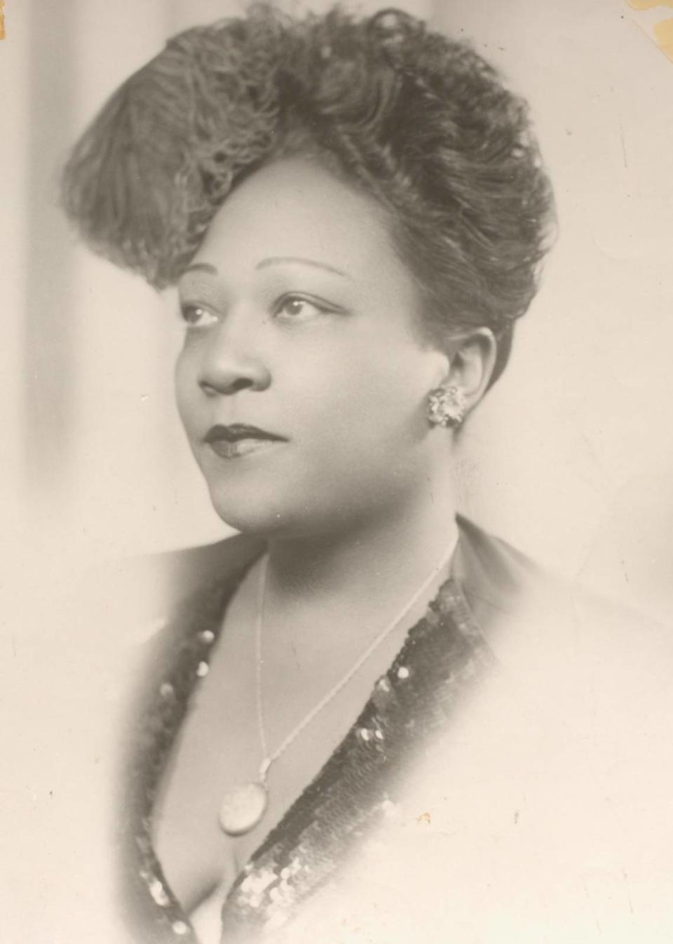 Mary Cardwell Dawson at age 31. Dawson founded the National Negro Opera Company in Pittsburgh in 1941 when she was around 47.