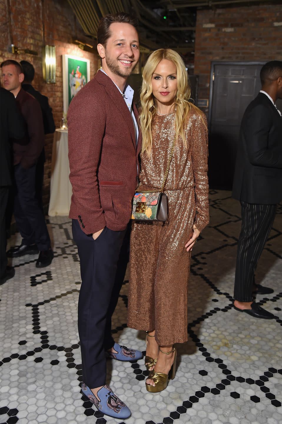 Derek Blasberg and Rachel Zoe