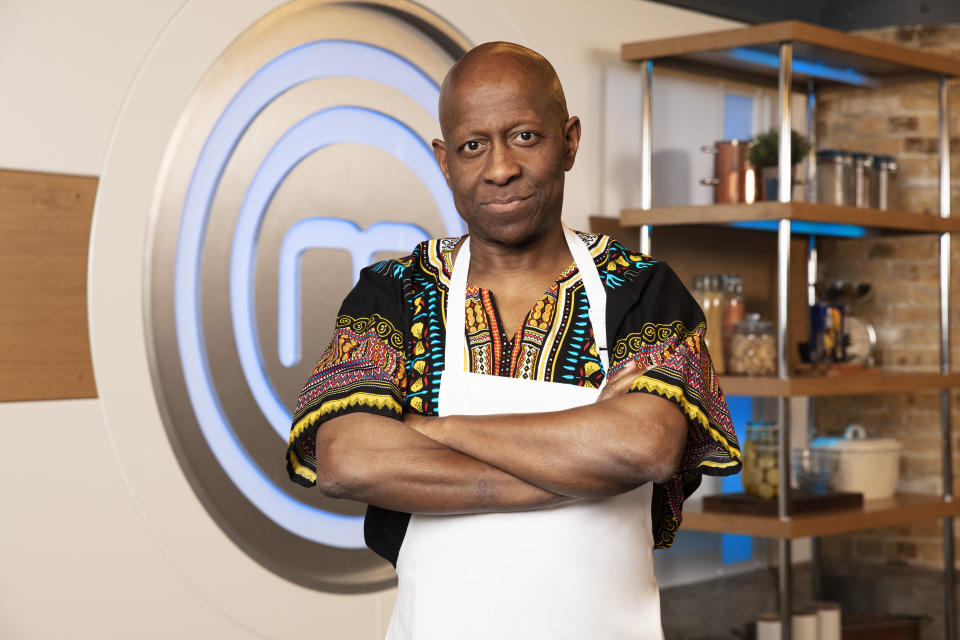 Dave Benson Phillips in Celebrity Masterchef (BBC)