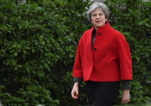 The loss of a key minister comes at a delicate time for Britain's Prime Minister Theresa May, who could see the Tories wiped out in London in local elections