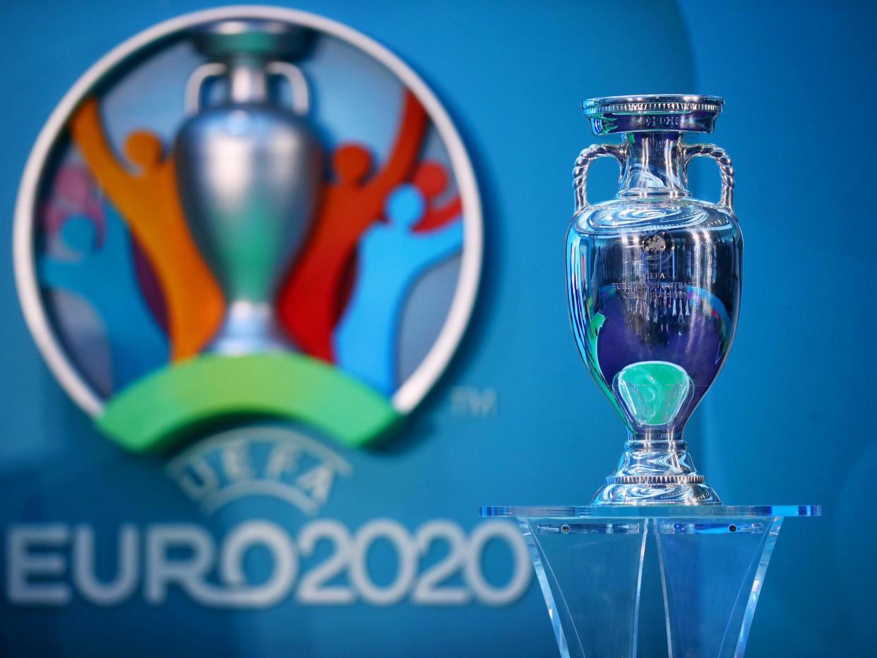 The European Championship trophy (Getty)