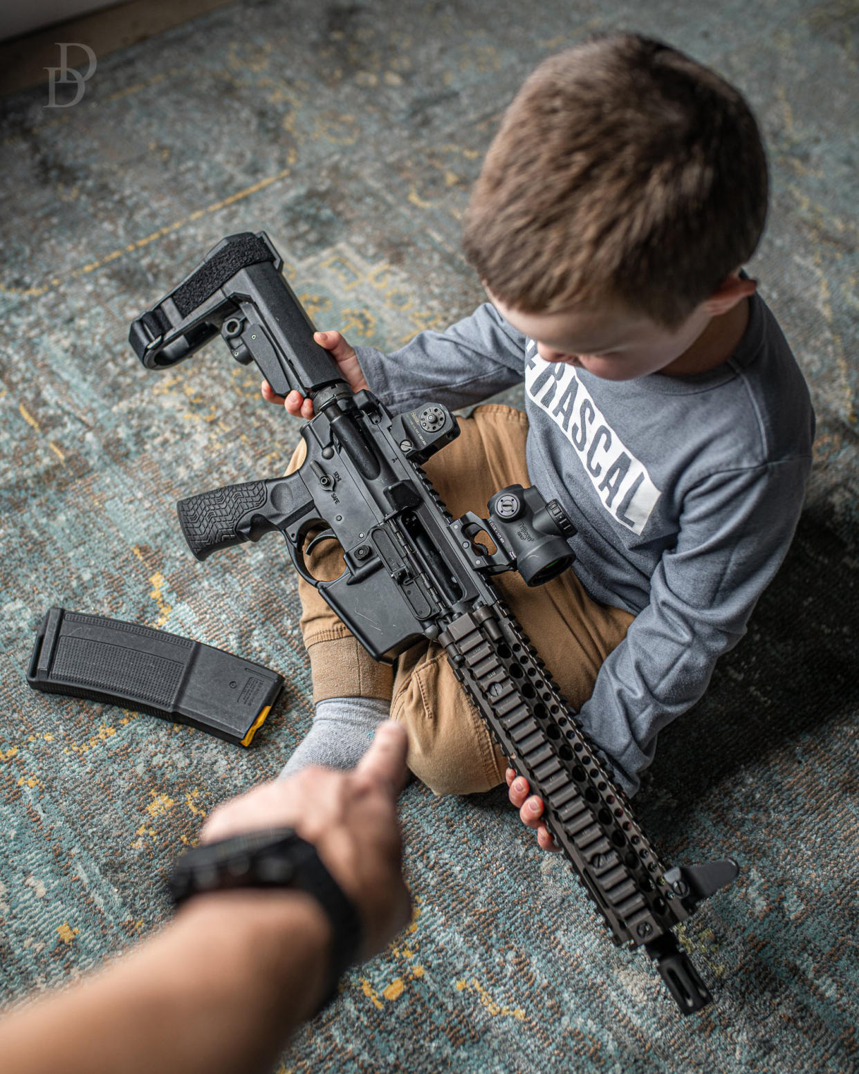 This photo was posted on the Daniel Defense Twitter account May 16.