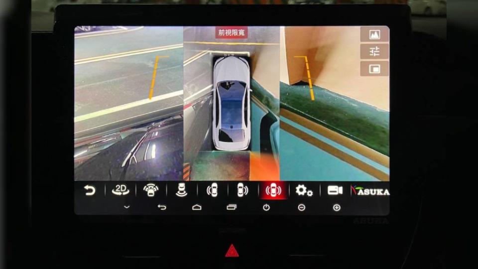假設新車出廠時並沒有鏡頭，則車主可以向飛鳥選購720p鏡頭(4顆)建議售價為11,000元、或者1080p鏡頭(4顆)售價為13,500元。(圖片來源/ Asuka)