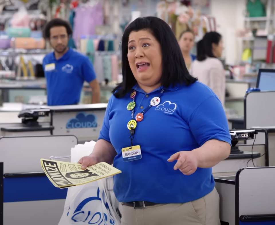 Screenshot from "Superstore"