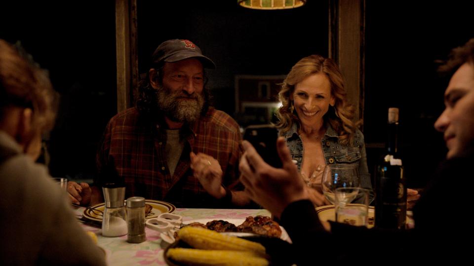 Frank (Troy Kotsur) and Jackie (Marlee Matlin) are deaf parents running a fishing business in "CODA."