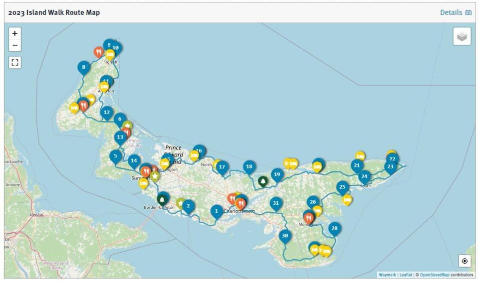 The Island Walk is a roughly 700-kilometre trek around Prince Edward Island that will take travellers from tip to tip.