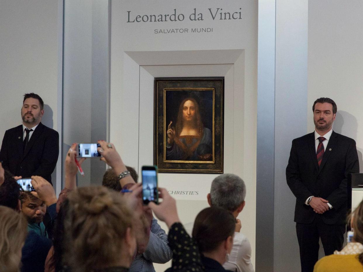 Christie's auction house in New York will put the prized painting under the hammer on Wednesday: Reuters