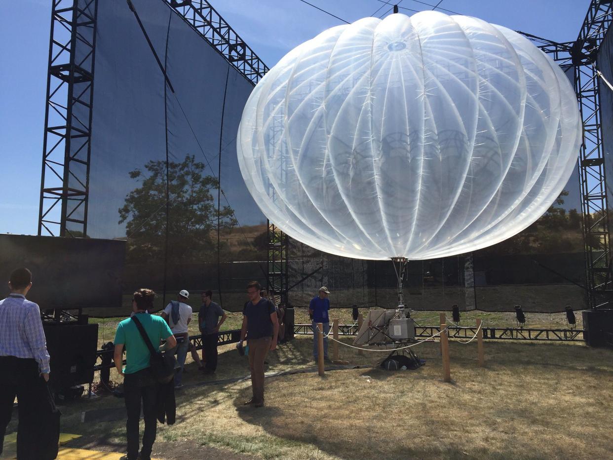 Project Loon internet balloon