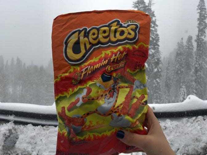 flamin hot cheetos