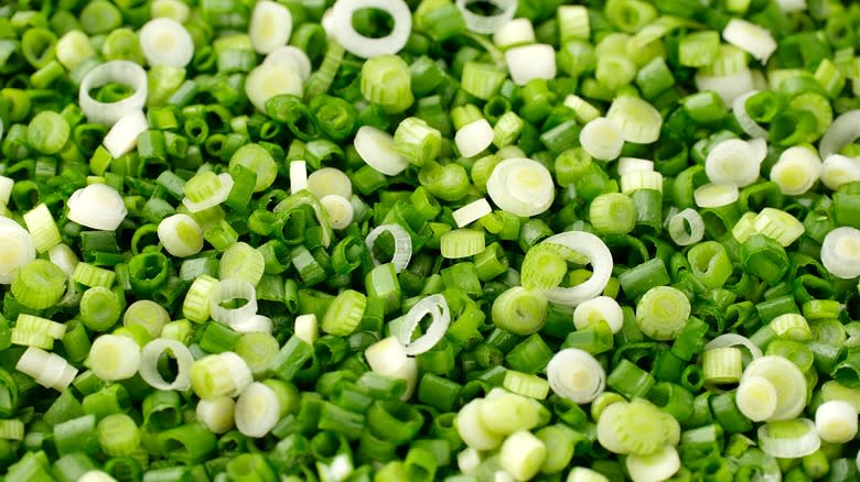 chopped green onions