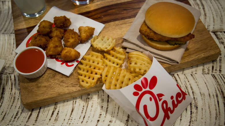 Chick-fil-A nuggets meal
