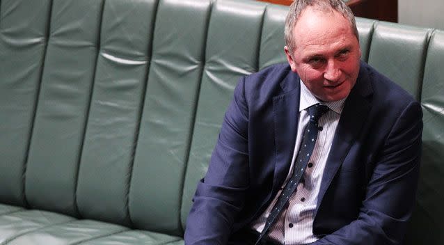 Deputy Prime Minister Barnaby Joyce also effectively abstained from the vote. Photo: AAP