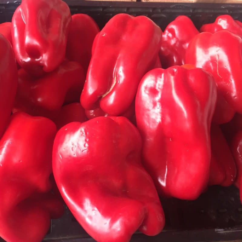 Red Bell Peppers for Stuffing<p>Theresa Greco</p>