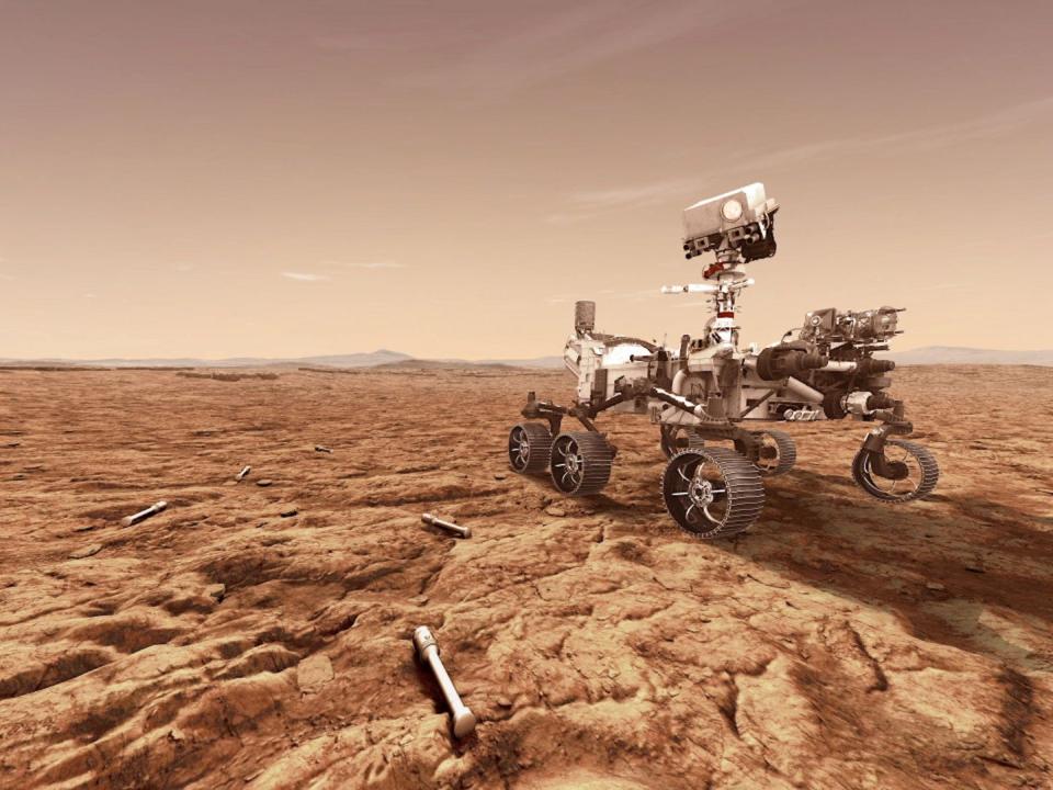 mars perseverance rover sample return collection cache