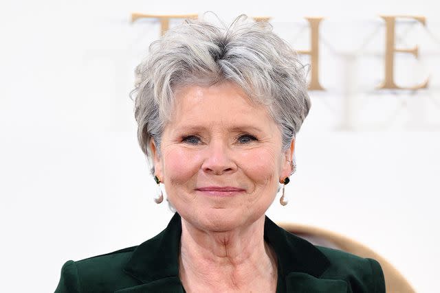 <p>Karwai Tang/WireImage</p> Imelda Staunton attends 'The Crown' Finale Celebration at The Royal Festival Hall on December 05, 2023 in London, England.