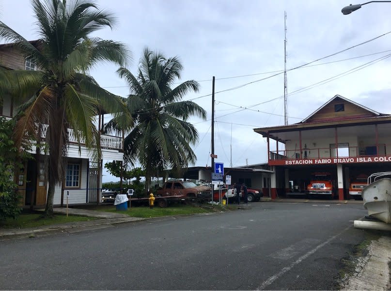 the Costa Rica Panama border 