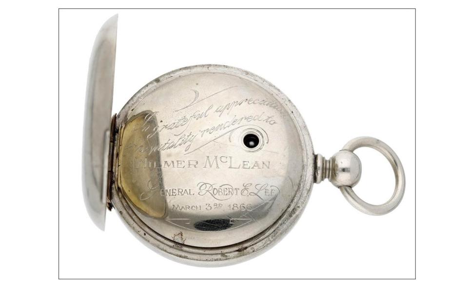 Wilmer McClean's pocket watch