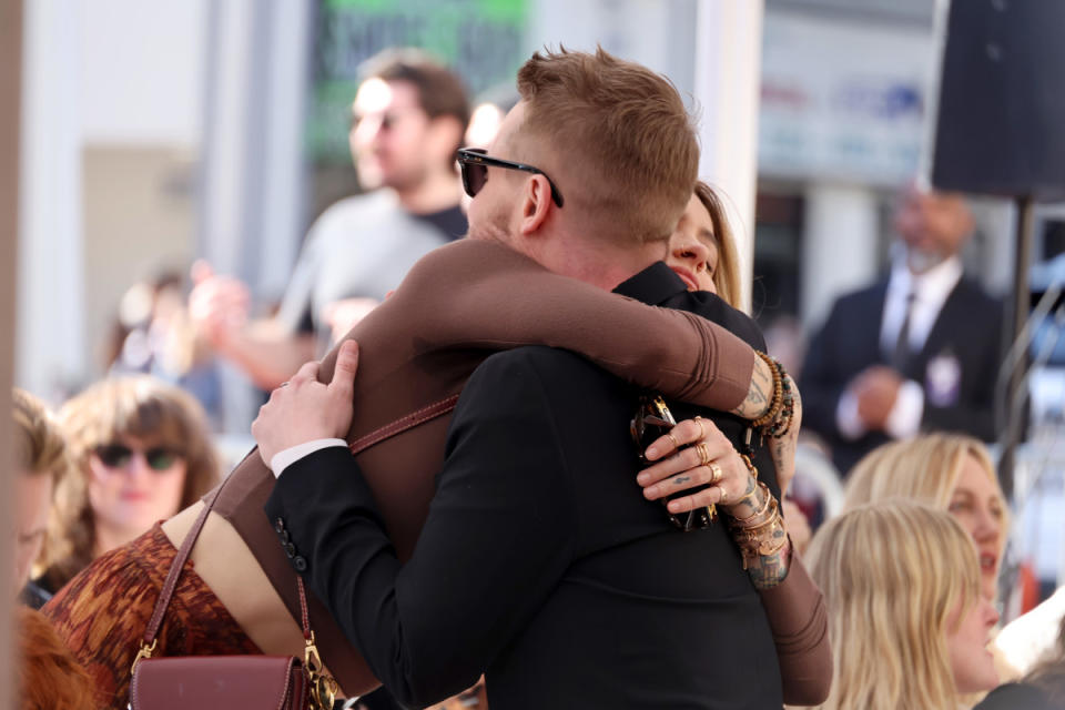 Paris Jackson and Macaulay Culkin hug<p>Amy Sussman/Getty Images</p>