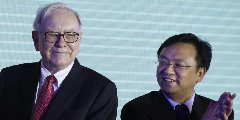 Warren Buffett With BYD Chairman