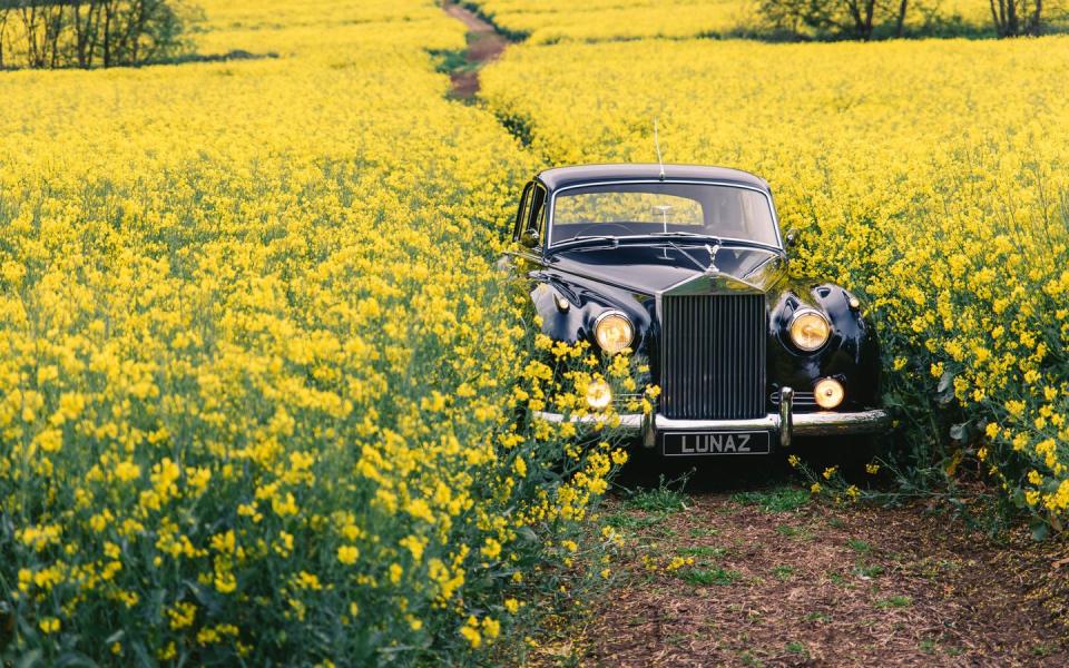 Rolls-Royce in a Very English Tableau