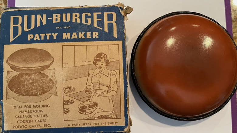 Bun-Burger patty maker 1950s