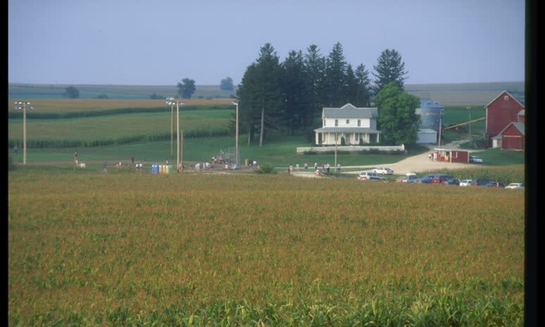 The Field of Dreams field in Iowa.