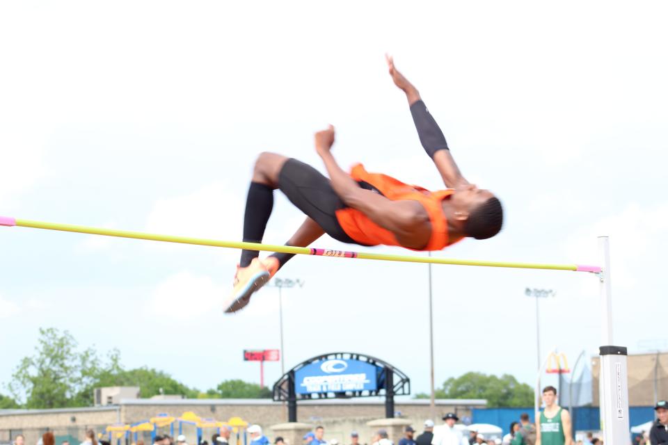 Mansfield Senior's Maurice Ware was the Division I regional high jump runner-up.