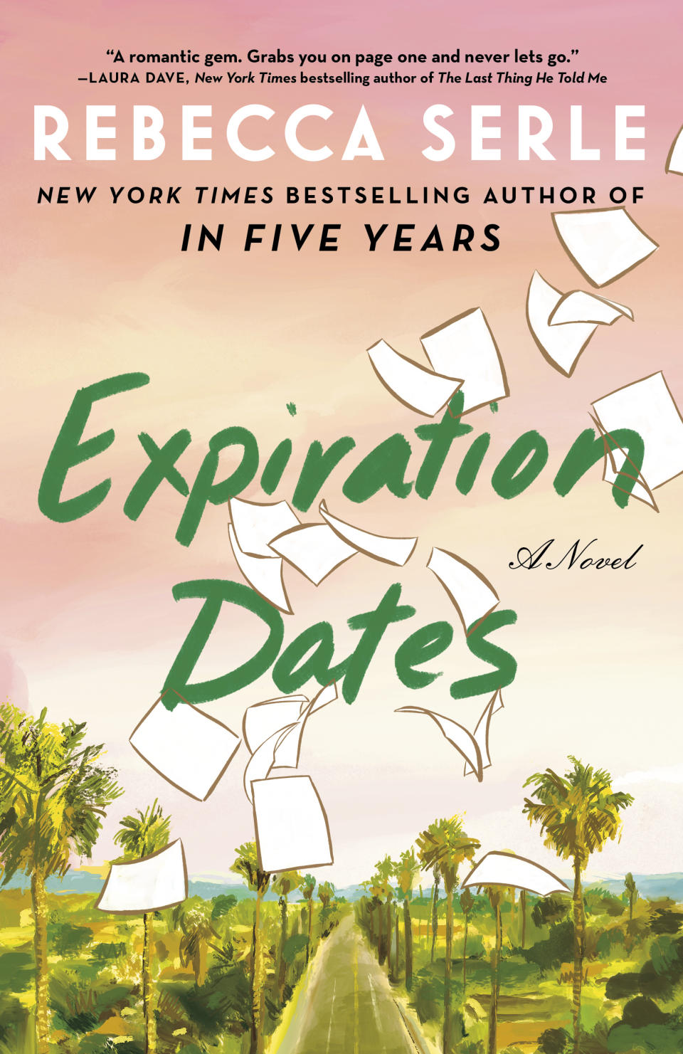 This image released by Atria shows "Expiration Dates," a novel by Rebecca Serle. (Atria via AP)