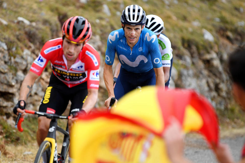 <span class="article__caption">Enric Mas is hoping for a strong Vuelta after leaving the Tour de France with COVID.</span>