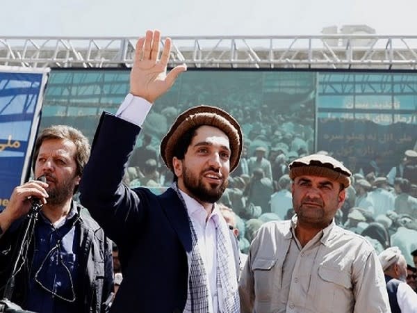 Ahmad Massoud, the leader of the Afghan resistance