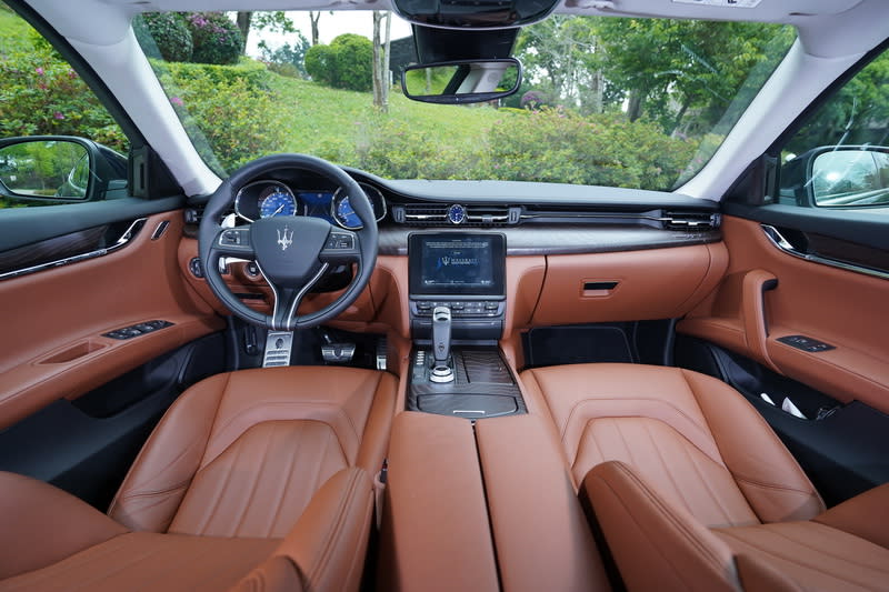 宛如頂級精品一般的內裝氛圍向來是Maserati的強項