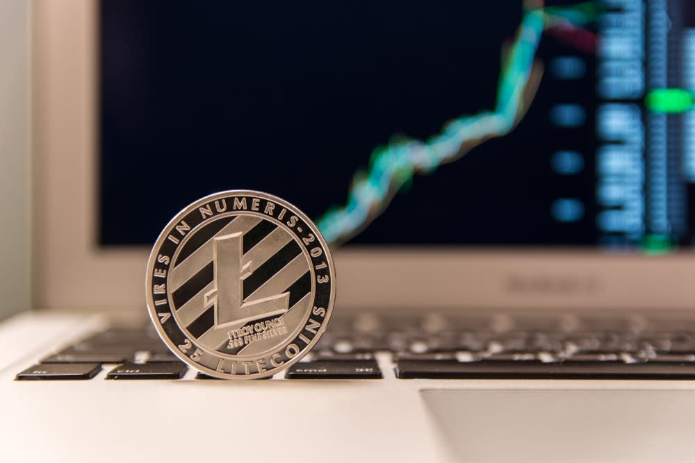 Litecoin is among the biggest major cap gainers on Friday in the crypto market. | Source: Shutterstock