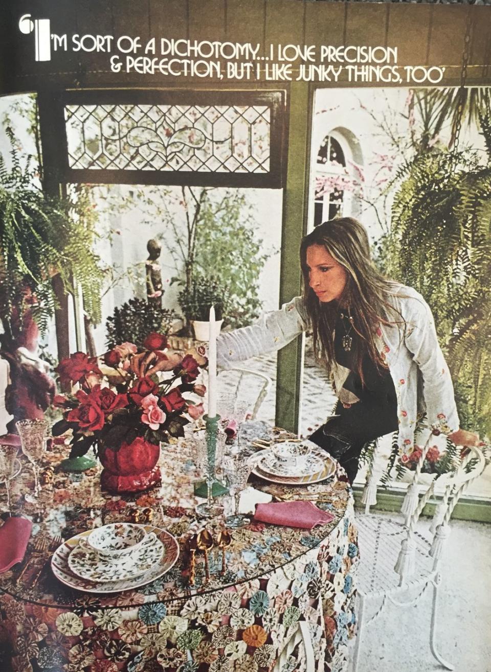 That Time Barbra Streisand Let HB Into Her Apartment