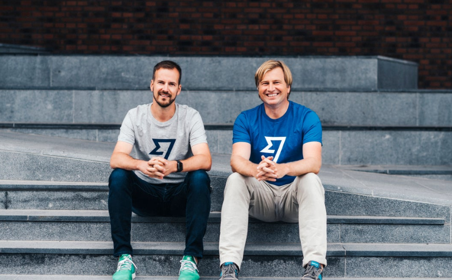 Wise founders Taavet Hinrikus and Kristo Kaarmann. Photo: Wise